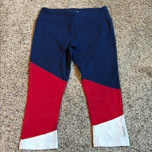 Reebok Bottoms - Navy, Red, and White